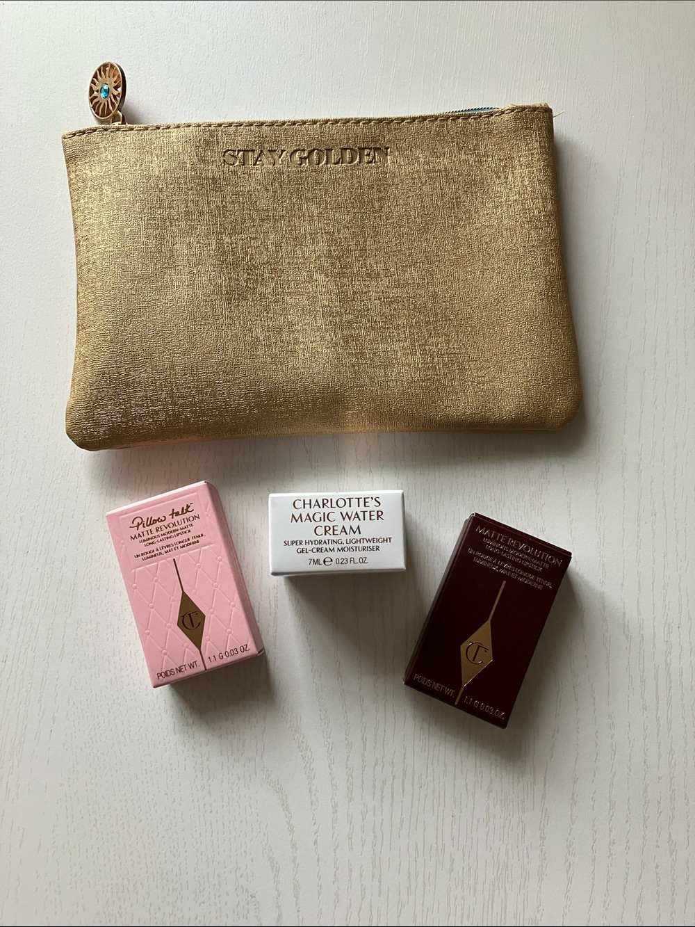 Charlotte Tilbury 3 Travel Size Items+ Ipsy Bag
